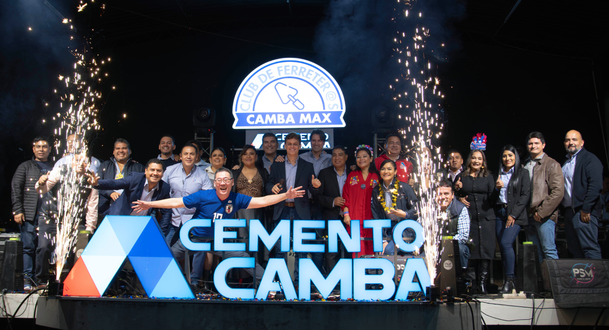 Cemento Camba rindió homenaje a las ferreteras con su tradicional fiesta “Mamita de la Fortuna”