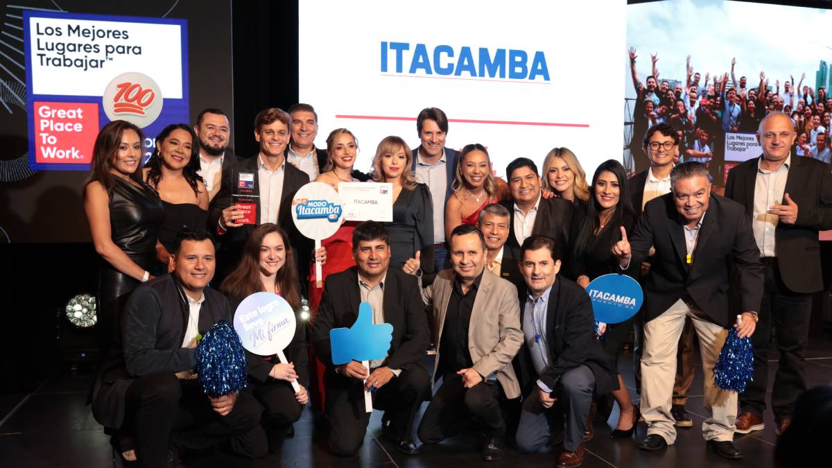 Itacamba Cemento S.A. es nuevamente reconocida entre los mejores lugares para trabajar en Bolivia por Great Place to Work®