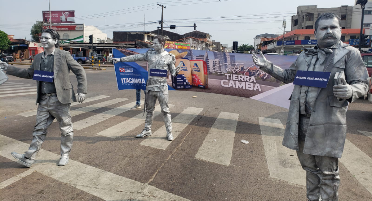 Itacamba celebra a Santa Cruz con una campaña que conmemora a cinco personajes ilustres